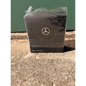 Mercedes-Benz‎ D-Ring Leather Case Compatible with Airpods (Storm Gray)